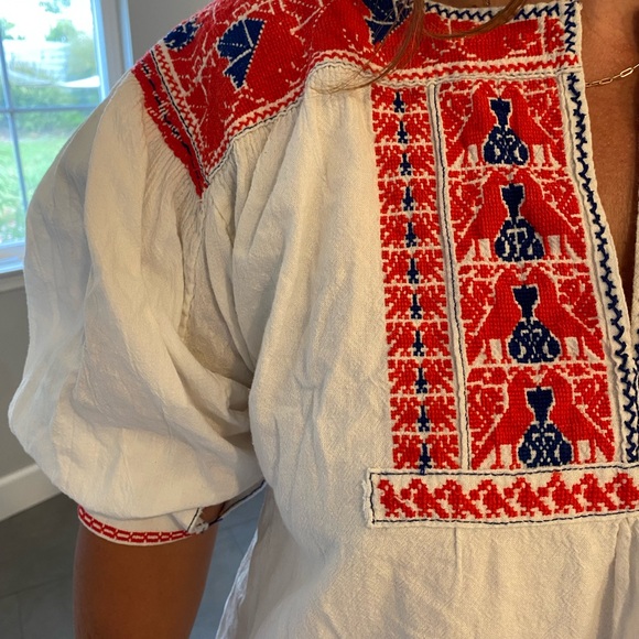 Vintage hand embroidered 60’s/70’s stunning blouse - Picture 2 of 8